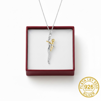 Collar Abrazo Eterno Madre e Hijo-Plata